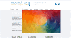 Desktop Screenshot of mountainsongschool.com